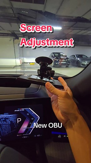 New OBU Screen Adjustment - Singapore Road