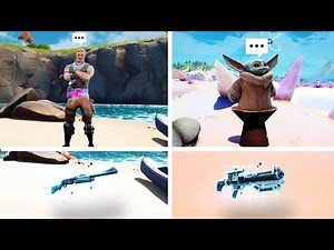 ALL Secret BOSS LOCATIONS, & HIDDEN EXOTIC WEAPONS! - Fortnite Season 5 Update