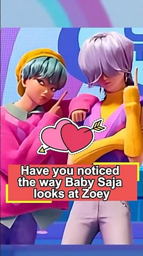 Have you noticed the way Baby Saja looks at Zoey? No one seems to realize—they’re love rivals.