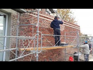 Rejointoiement de briques anciennes