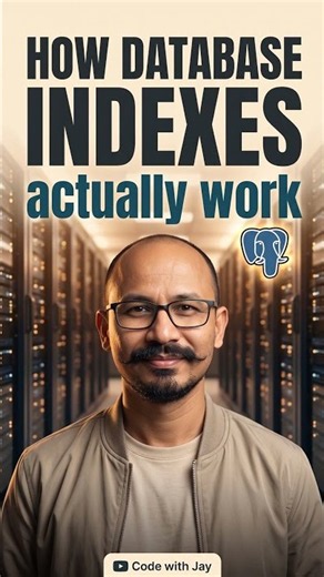How databases find data instantly 🔍 #tech #coding #programming
