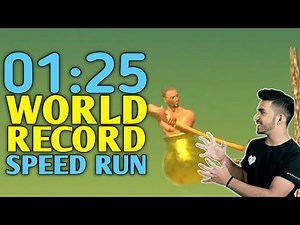 GETTING OVER IT TECHNO GAMERZ | GETTING OVER IT WOULD RECORD & GAME ENDING |