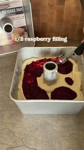 I got some questions about my raspberry swirl so I thought I’d share how I did it!