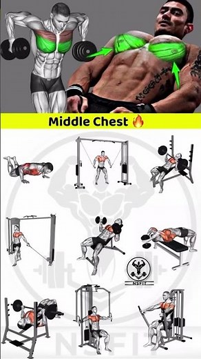 Wide Chest ke liye Best Exercises 💪 #chestworkout #fitness #shorts