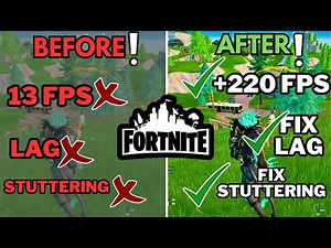 Unlock High FPS in Fortnite: Fix Lag & Drops Instantly!