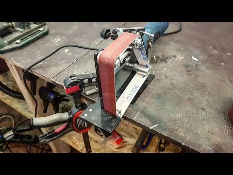 Angle Grinder Belt Sander Attachment - Review