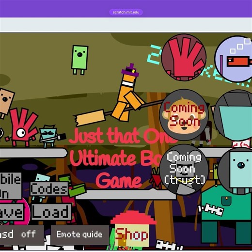 Introducing Just that One Ultimate Boss Game on Scratch
