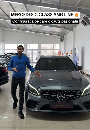 🚘 Mercedes C-Class C220d AMG Line 2018 - disponibil în stoc! ✨ Imagine premium, confort excelent, look sportiv. #mercedes #AMG #auto #masinirulate #radauti