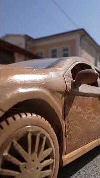 Tiny Wooden Luxury Car – Mesmerizing Build
