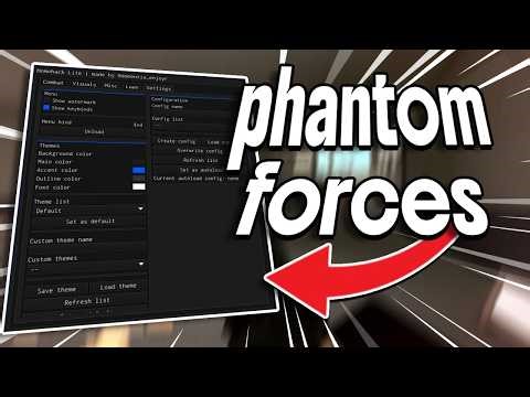PHANTOM FORCES SCRIPT - AIMBOT, ESP, BUNNYHOP & MORE (NO KEY)