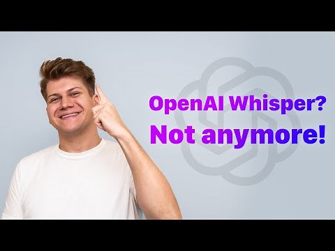 OpenAI Whisper? No! There Are Better Options