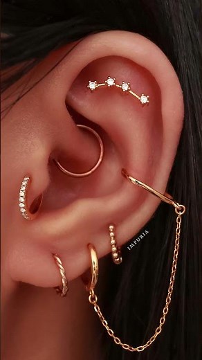 Chain Earrings by Impuria Jewelry