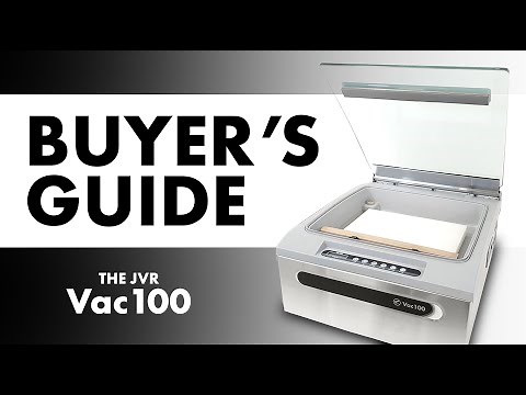 Buyer's Guide | JVR Vac100 - Flagship Chamber Vacuum Sealer