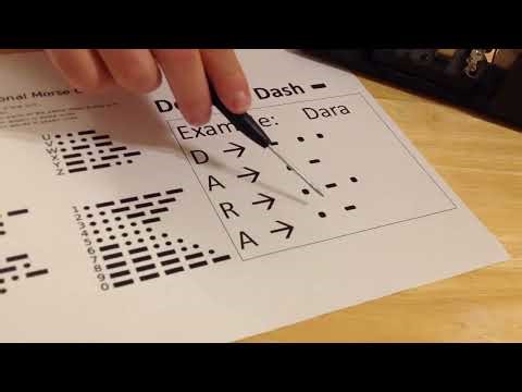 Dara's Science Lab Exp 110 Morse Code