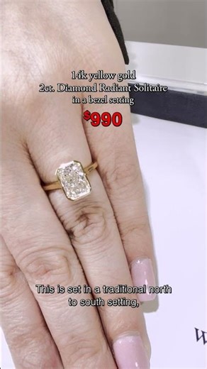 Radiant Bezel Solitaire | The Jewelry Exchange ®