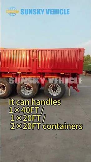 40FT DROPSIDE SEMI TRAILER