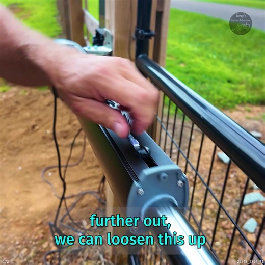 DIY Remote Dual Gate Opener Installation Gate opener: https://amzn.to/4bdS2ed | Tony's Tractor Adventure Homestead