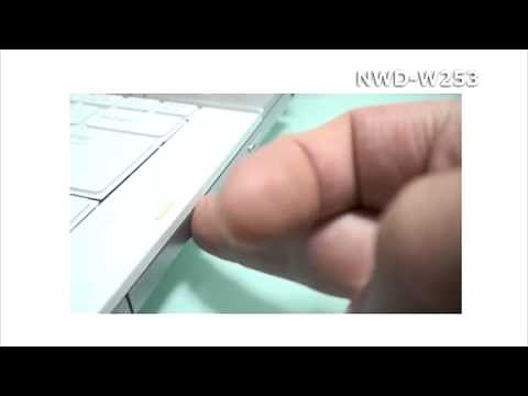 ソニー "ウォークマン" NWD-W253の基本的な使い方