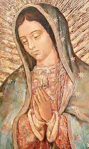 PRIERE DE CONSECRATION A NOTRE DAME DE GUADALUPE