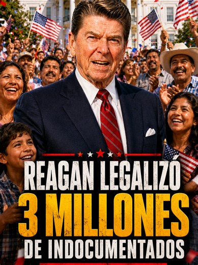 La Amnistía del 86 firmada por Ronald Reagan que legalizó a 2.7 millones de inmigrantes #caballerolegendario9 #history #ronaldreagan #inmigrantes #historia