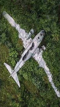 Bangkai pesawat jatuh 😱