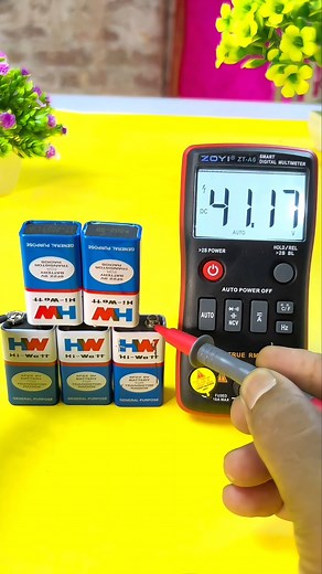 15K views · 152 reactions | Series Connecting 5x 9V Batteries • Output Voltage 40+ #Battery #technology #batteryreplacement #ScienceExperiment #BatteryStorage | Creative SM | Facebook