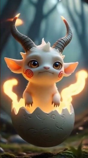 Magical Creature Hatches from Enchanted Egg | 3D Fantasy Animation in 4K
