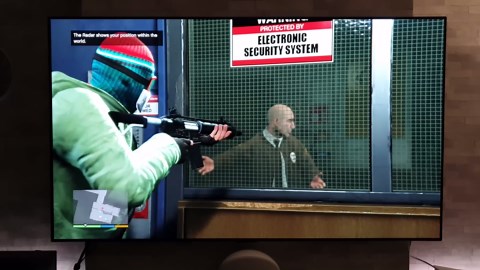 GTA 5 Next Gen Tested on Best Gaming TV LG G1 OLED Magnificent