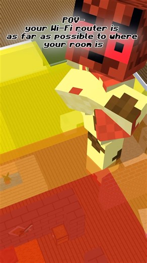 POV-your Wi-Fi router is as far as possible to where your room is