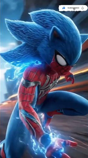 Spider-Man + Sonic Fusion | Epic Superhero Transformation!