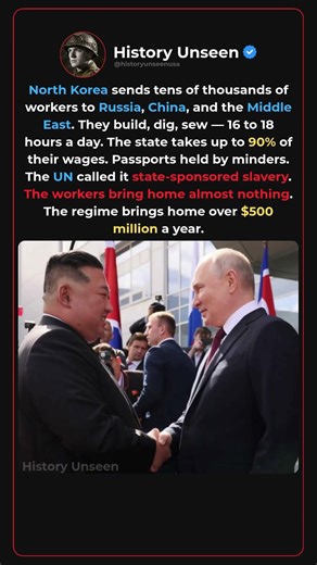 Why North Korea Sells Its Citizens To Work Abroad 🏗️🇰🇵