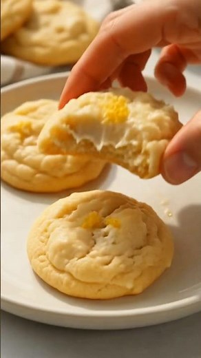No Bake Lemon Cookies 🍪 Creamy, Zesty & Easy!