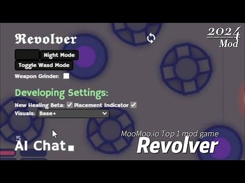 [ UNPATCHED ] Revolver Mod | MooMoo.io Showcase + Share mod!