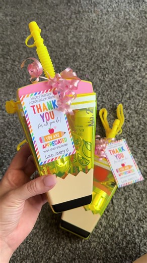 DIY Teacher Appreciation Gift: Dollar Tree Lemon Cup