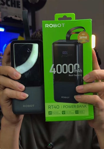 Review of Powerbank ROBOT RT40 - 40000mAh