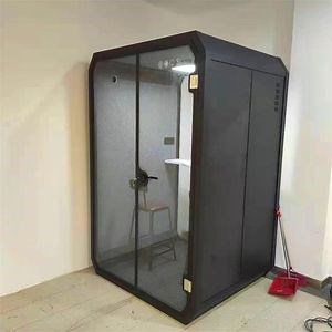 [Hot Item] Acoustic Office Pod Movable Portable Meeting Soundproofing Recording Studio Booth for Sale Silent Booth Soundproof