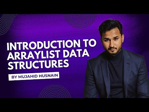 Array List Data Structure | Static Arrays | Insertion, Deletion, Display & Search | DSA | Mujahid
