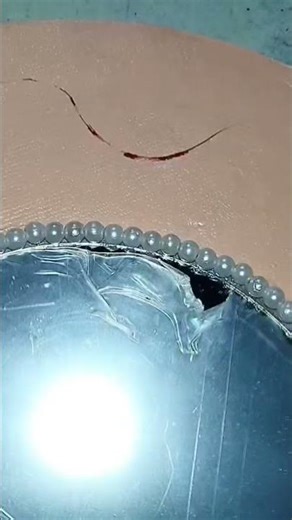 Mirror Decoration Tutorial//Mirror Decoration Idea #shorts