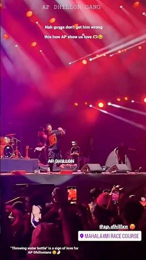 Ap Dhillon - Toxic Song In Concert Subscribe For More