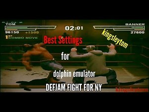 BEST SETTINGS FOR DEF JAM FIGHT FOR NY DOLPHIN EMULATOR