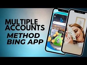 How to create and run multiple accounts on Microsoft bing app|easy guide|work without investment 💯🔥