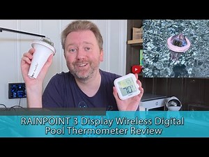 RAINPOINT 3 Display Wireless Pool Thermometer Review | Best Digital Pool Thermometer?