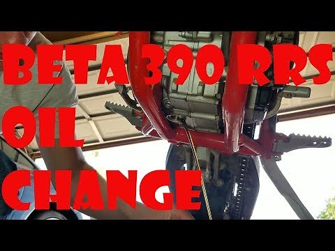 2019 Beta 390 RRS Oil Change