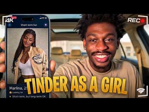 I WENT ON TINDER AS A GIRL… NEVER AGAIN😭