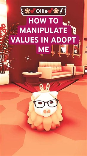 HOW TO MANIPULATE VALUES IN ADOPT ME #roblox #adoptme #adoptmeroblox
