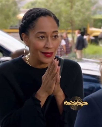 When your daughter officially becomes a teenager! 😅😱 #Blackish #TraceeEllisRoss #AnthonyAnderson