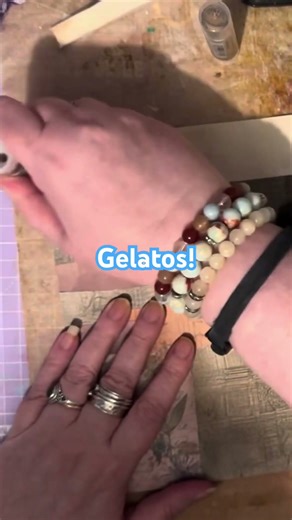 Colorful Gelato Magic on a Junk Journal Masterboard!