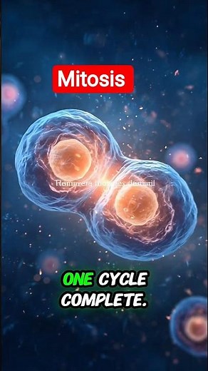 Cell Division in 3D | Mitosis Animation Explained in 5 Seconds | Life Begins Here #3danimation