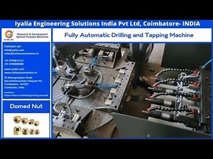 Faster Drilling And Tapping With A High-speed Servo Based Automatic Drilling Tapping Machine