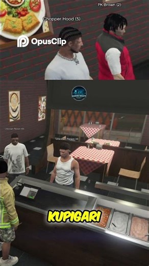 Restaurant Chaos Food, Fight, or Fugitive #gtarp #fivem#roleplay #gta5